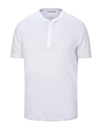 White Plain weave T-shirt