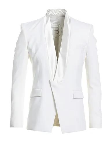 White Satin Blazer