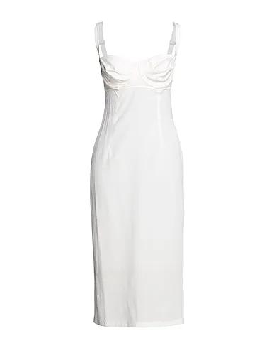 White Satin Elegant dress