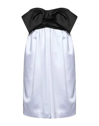 White Satin Short dress