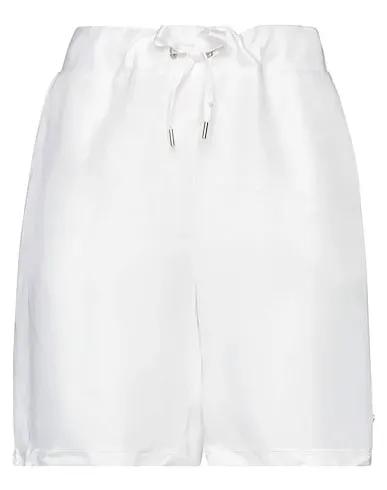 White Satin Shorts & Bermuda
