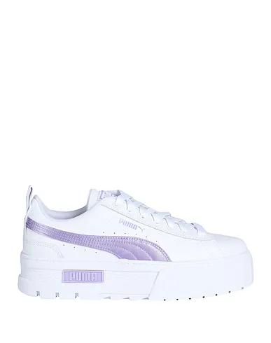 White Satin Sneakers Mayze Silky Wns
