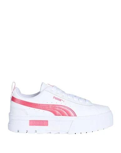 White Satin Sneakers Mayze Silky Wns
