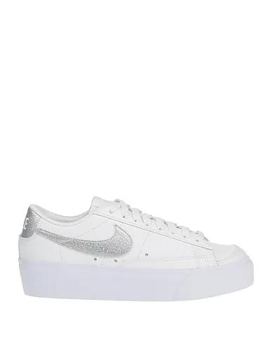 White Sneakers Nike Blazer Low Platform Women's Shoes
