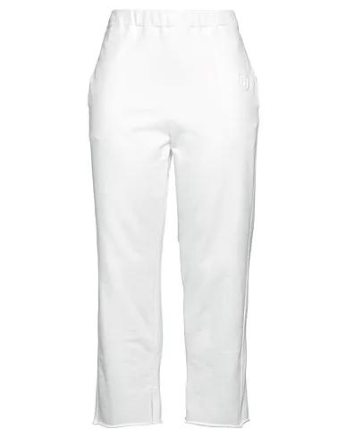 White Sweatshirt Casual pants