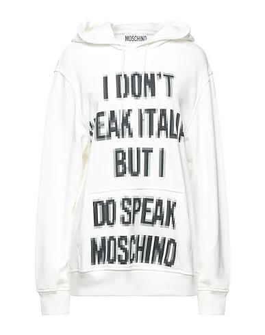 White Sweatshirt Hooded sweatshirt