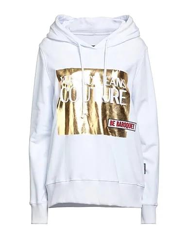 White Sweatshirt Hooded sweatshirt