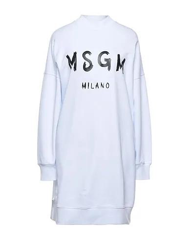 White Sweatshirt Short dress