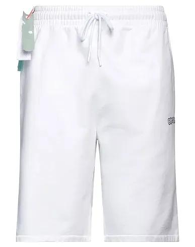 White Sweatshirt Shorts & Bermuda