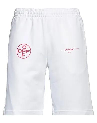 White Sweatshirt Shorts & Bermuda