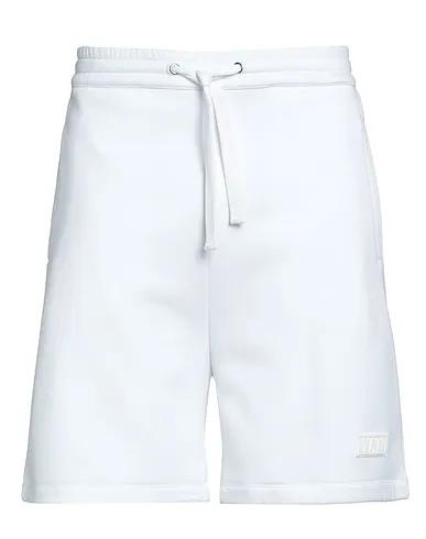 White Sweatshirt Shorts & Bermuda