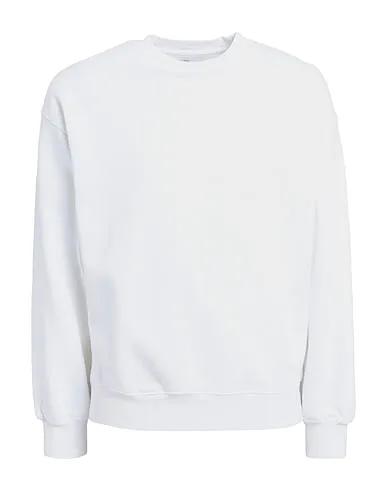 White Sweatshirt Sweatshirt ORGANIC OVERSIZED CREW

