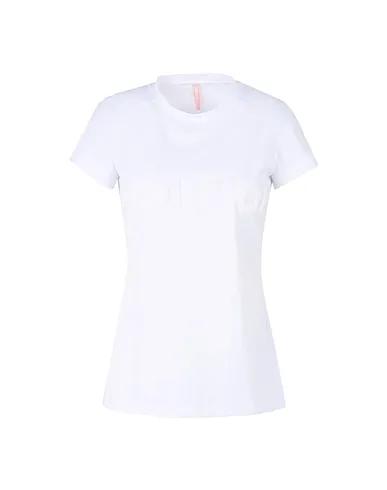 White T-shirt UANE T-SHIRT WITH EMBROIDERY
