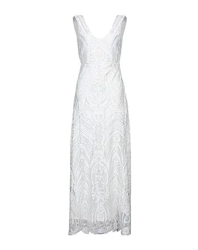 White Tulle Long dress