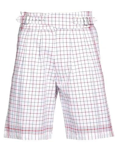White Tweed Shorts & Bermuda