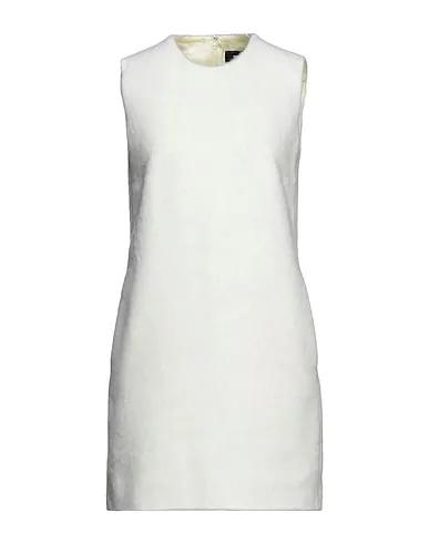 White Velour Short dress