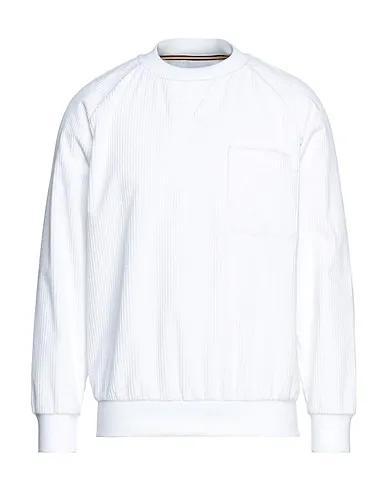 White Velvet Sweatshirt