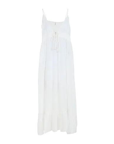 White Voile Long dress