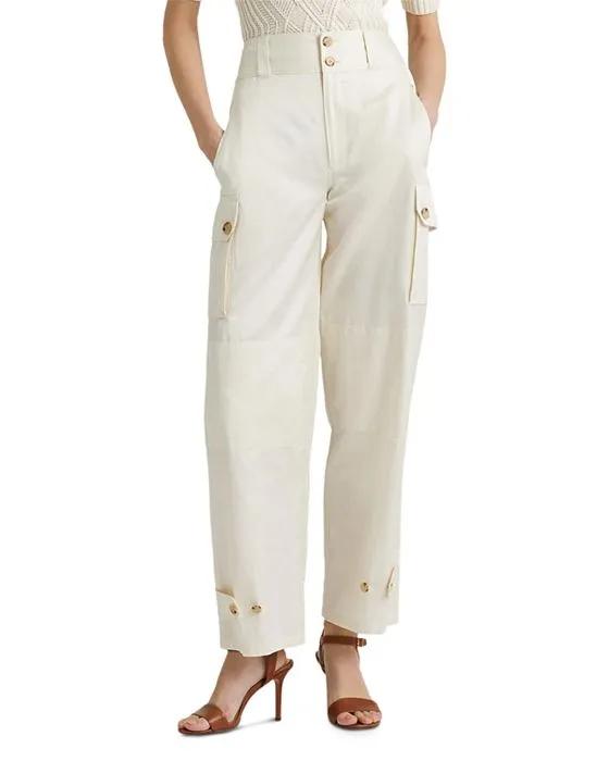 Wide Leg Cargo Pants