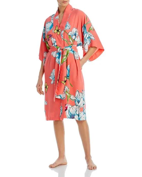 Wild Poppy Robe