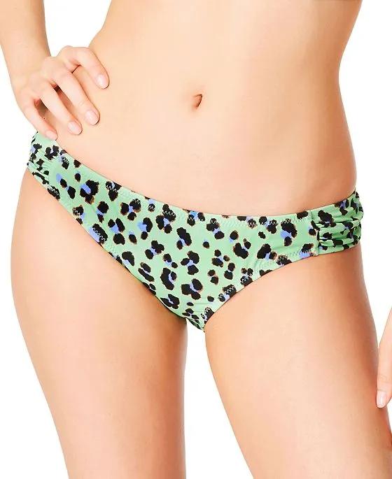 Wild Thing Side Shirred Hipster Swim Bottoms