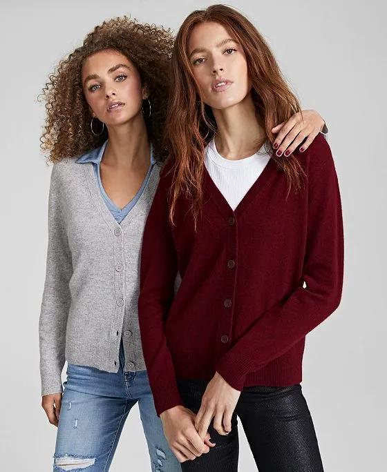 Women's 100% Cashmere Cardigan, Created for Macy's