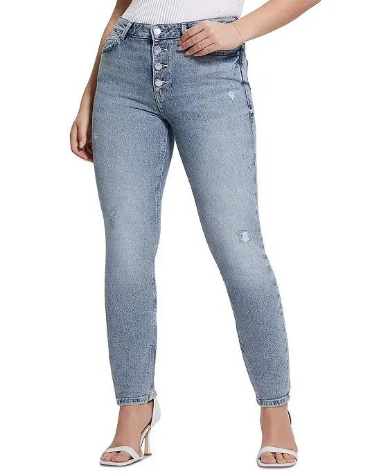 Women's 1981 High-Waisted Button-Fly Skinny Jeans