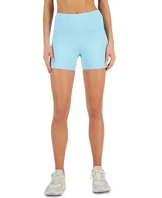 Women's 4" Compression Biker Shorts, Created for Macy's 