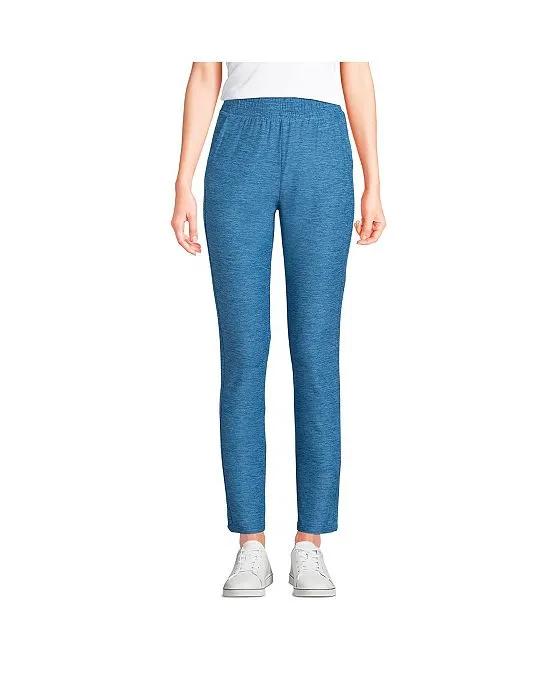 Women's Active High Rise Soft Performance Refined Tapered Ankle Pants