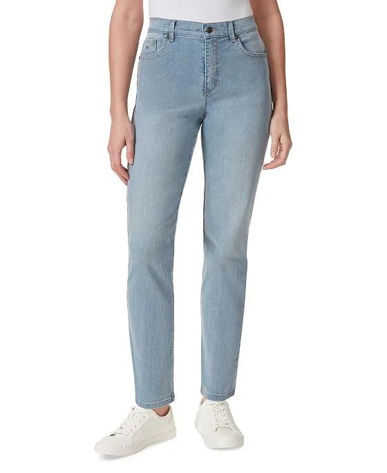 Women's Amanda Classic Straight Jeans, in Regular, Short & Petite Sizes 