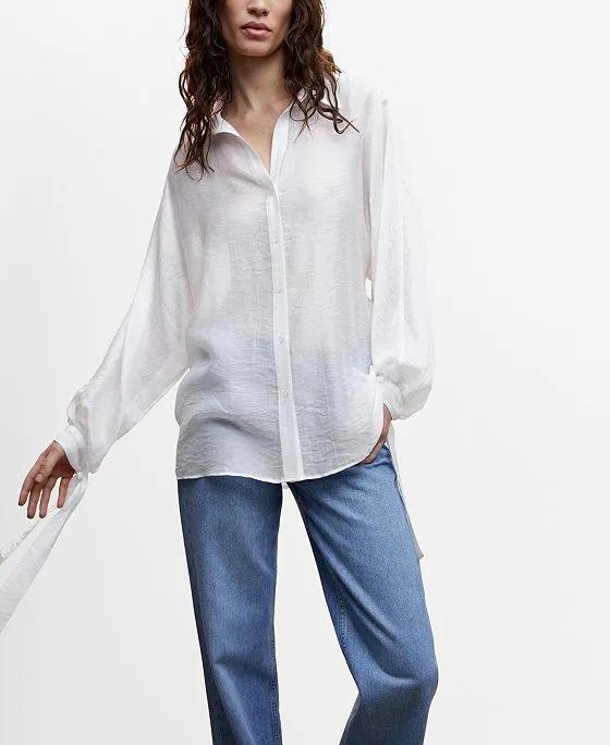 Women's Bow Sleeve Shirt