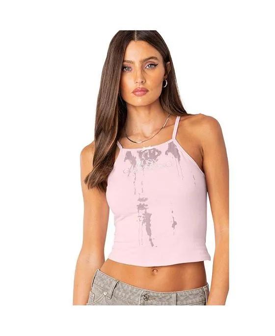 Women's Busy Ghosting Tank Top