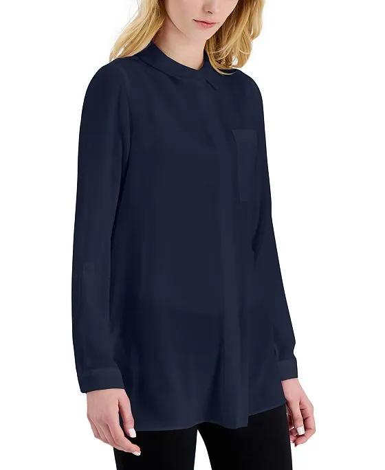 Women's Button-Front Tunic, Created for Macy's