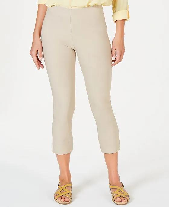 Women's Chelsea Pull-On Tummy-Control Capris, Created for Macy's