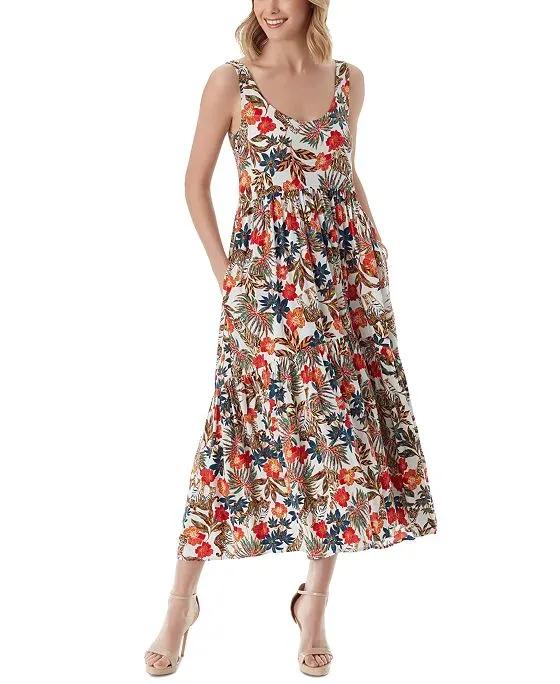 Women's Cheryl Printed Tiered Maxi Dress