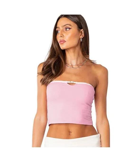 Women's Colby Belted Tube Top