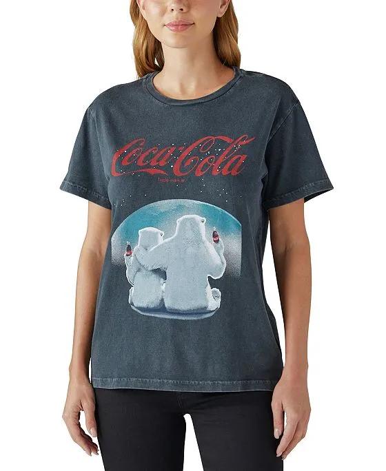 Women's Cotton Polar Bear Coca-Cola Tee