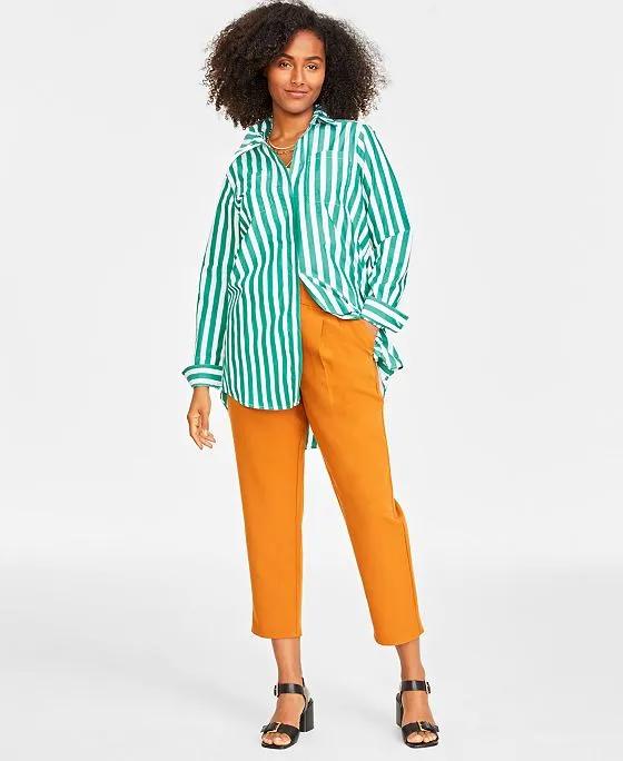Women's Cotton Tunic Shirt, Created for Macy's