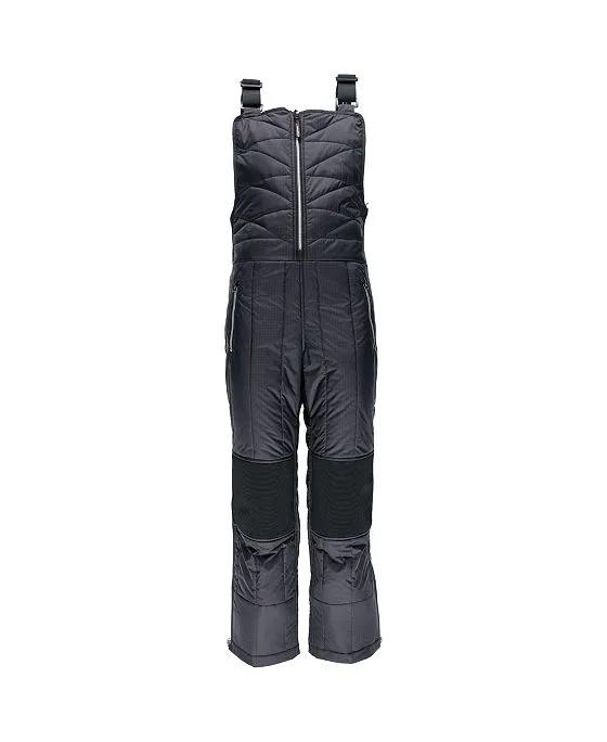 Women's Diamond Quilted Insulated Bib Overalls with Performance-Flex - Plus Size