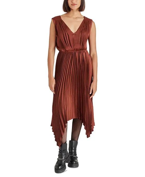Women's Donna V-Neck Sleeveless Dress