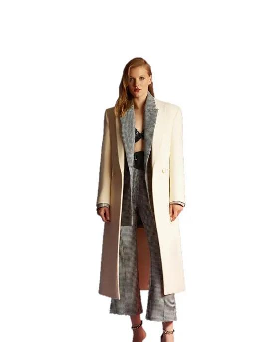 Women's Double-Breasted Coat