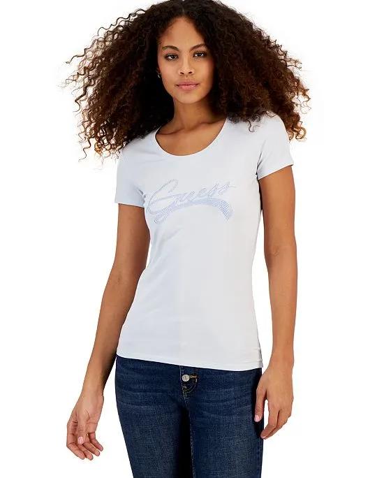 Women's Eco-Friendly Adelina Rhinestone T-Shirt	