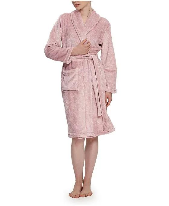 Women's Ecothread Heathered Velvetloft Robe