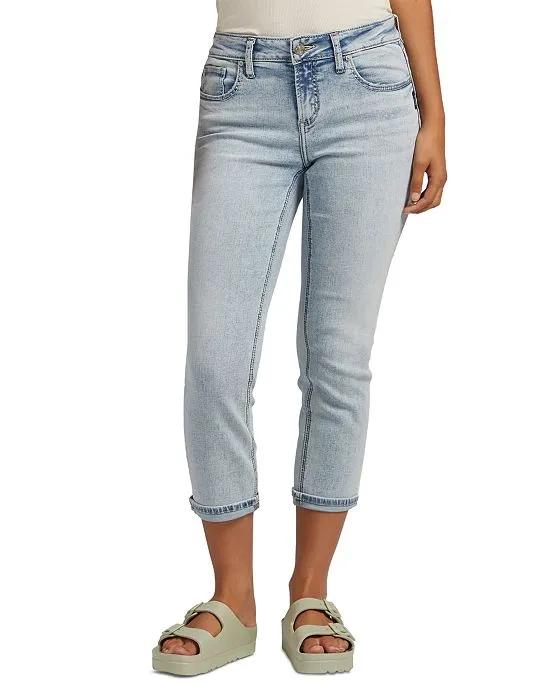 Women's Elyse Mid-Rise Capri Jeans