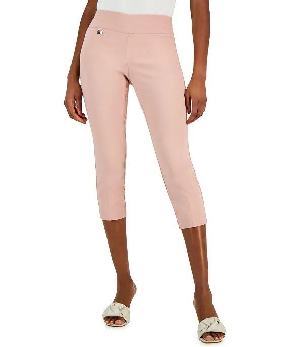 Women's Essential Pull-On Capri with Tummy-Control, Created for Macy's