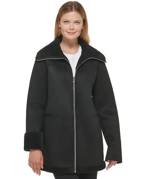 Women's Faux Shearling Coat