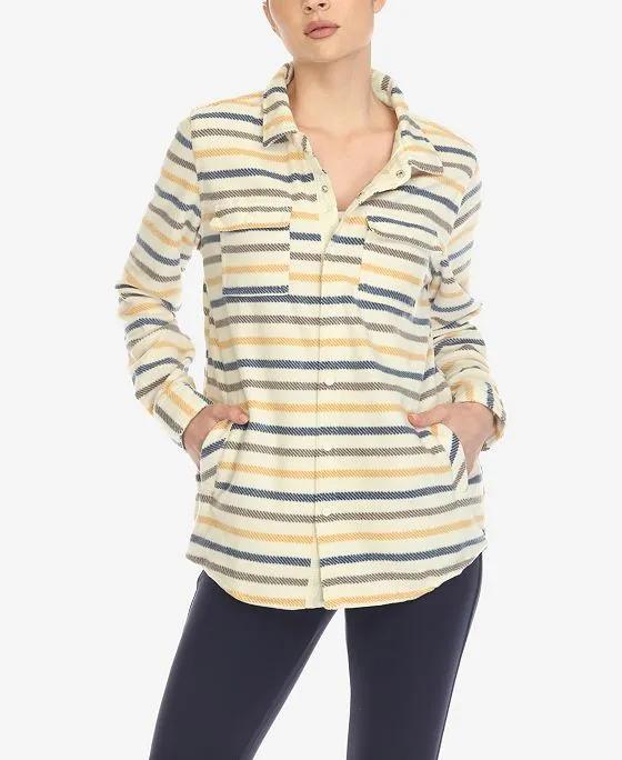 Women's Flannel Plaid Shirt