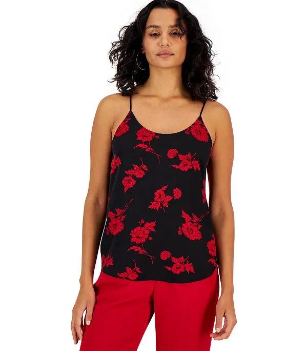 Women's Floral-Print Camisole, Created for Macy's