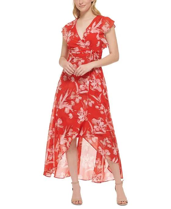 Women's Floral-Print Maxi Dress