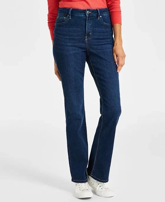Women's High Rise Bootcut Jeans, Created for Macy's